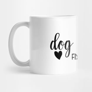 White Dog Kisses Fix Everything Mug